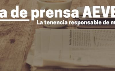 Nota de prensa de AEVE: La tenencia responsable de mascotas